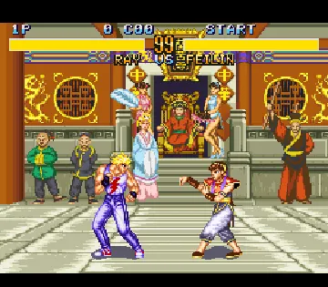 Fighter's History (USA) (Beta) screen shot game playing